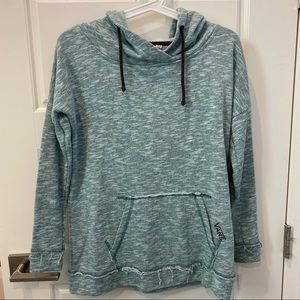 2/$25 Vans Green Distressed Hoodie Size XS